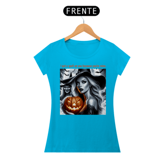 Nome do produto Baby Look Bruxa Halloween