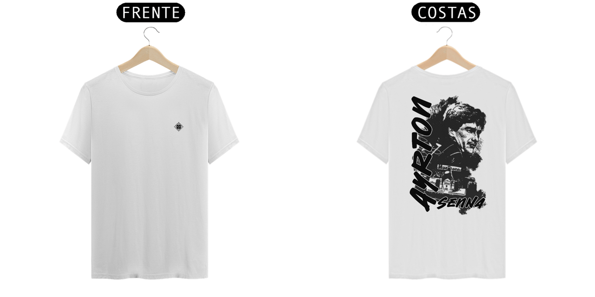 Nome do produto: TSHIRT SENNA BLACK
