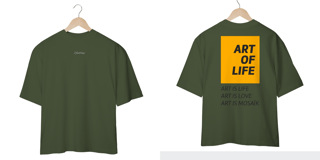 Nome do produto OVERSIZED ART IS LIFE