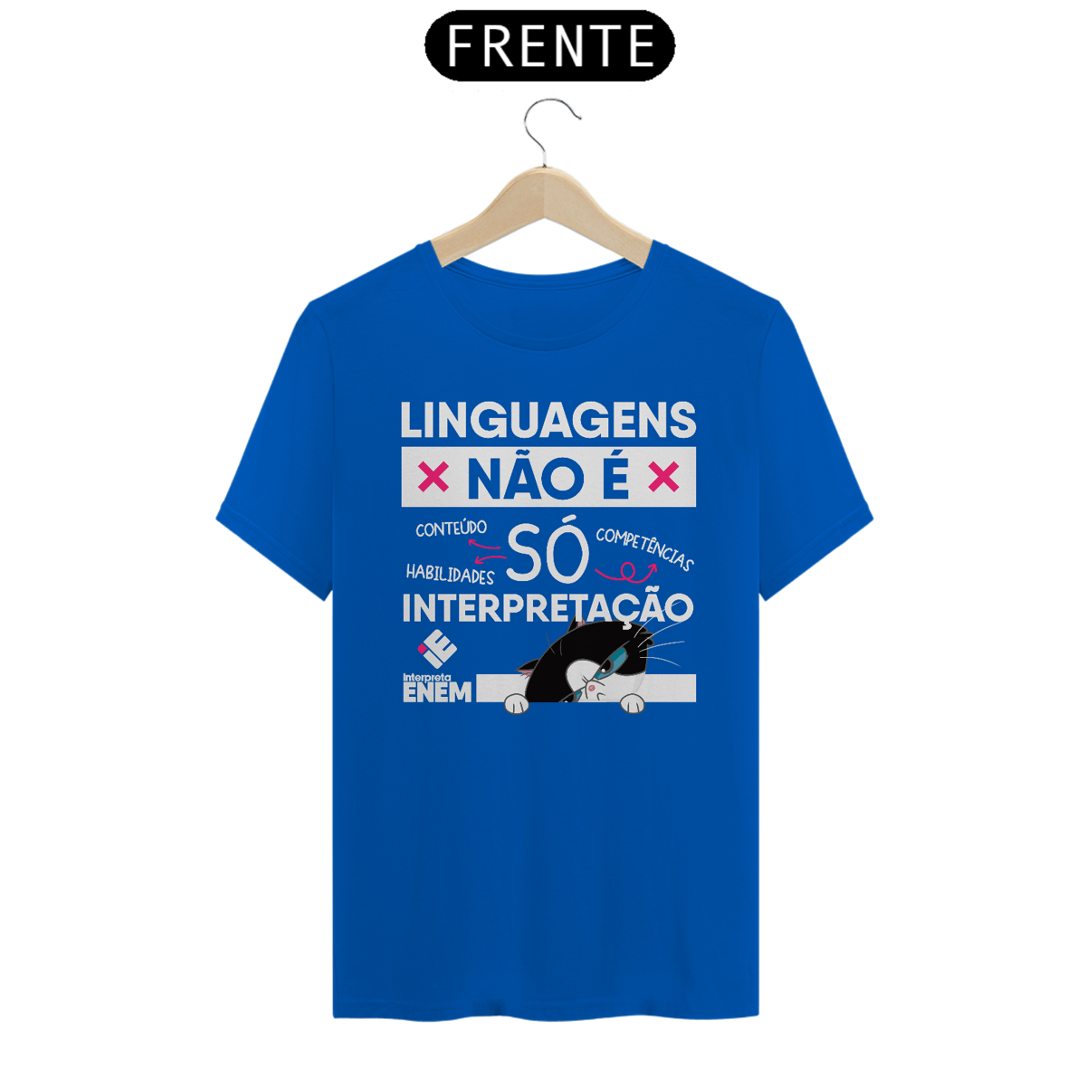 Nome do produto: Camiseta Linguagens