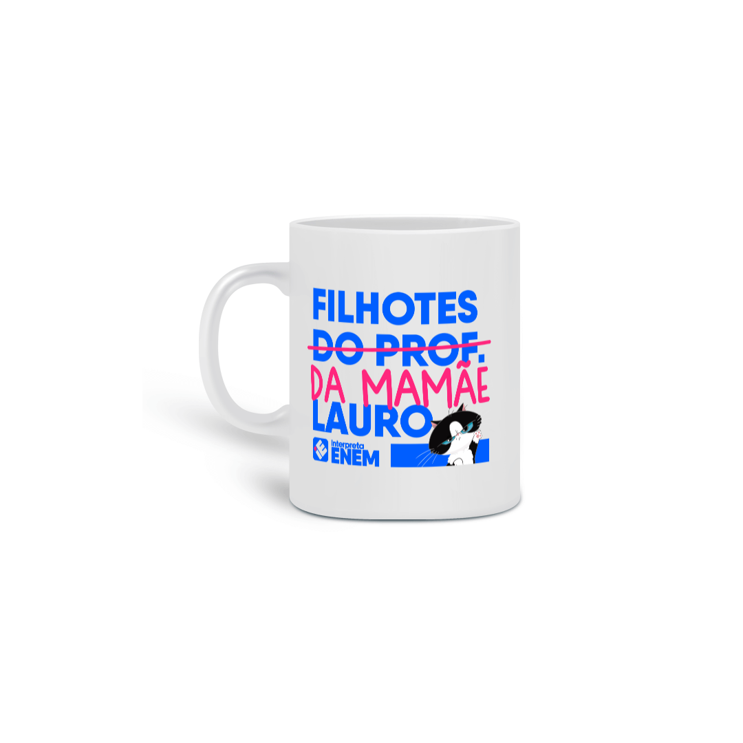 Nome do produto: Caneca Filhotes