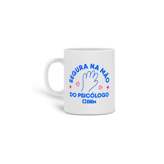 Caneca Mão do Psicólogo