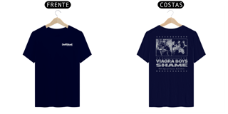 Nome do produtoCAMISETA FRENTE/COSTAS CUSTOM ( Todas as estampas disponíveis )