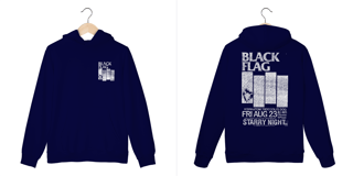 Nome do produtoBLACK FLAG - HOODIE