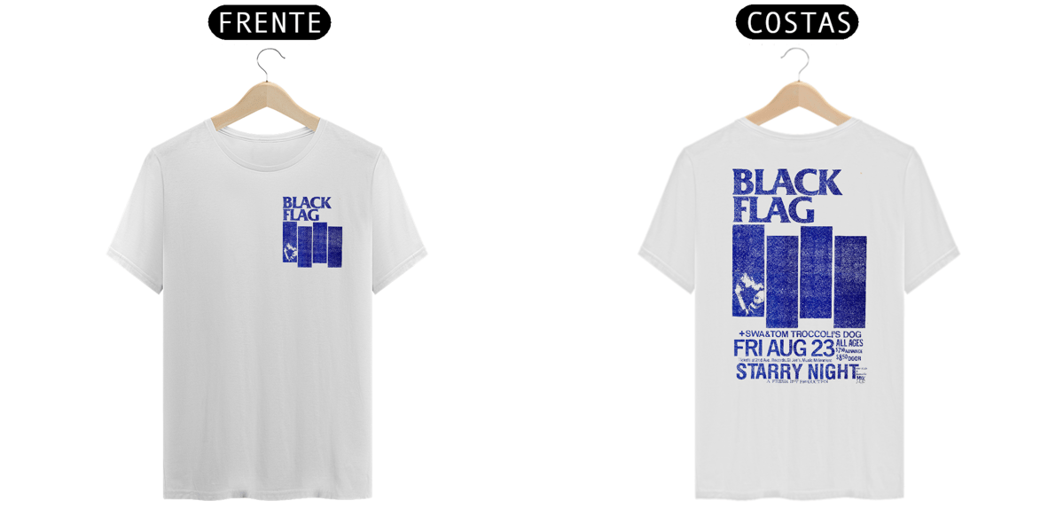Nome do produto: BLACK FLAG - CUSTOM