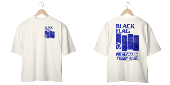 BLACK FLAG OVERSIZED