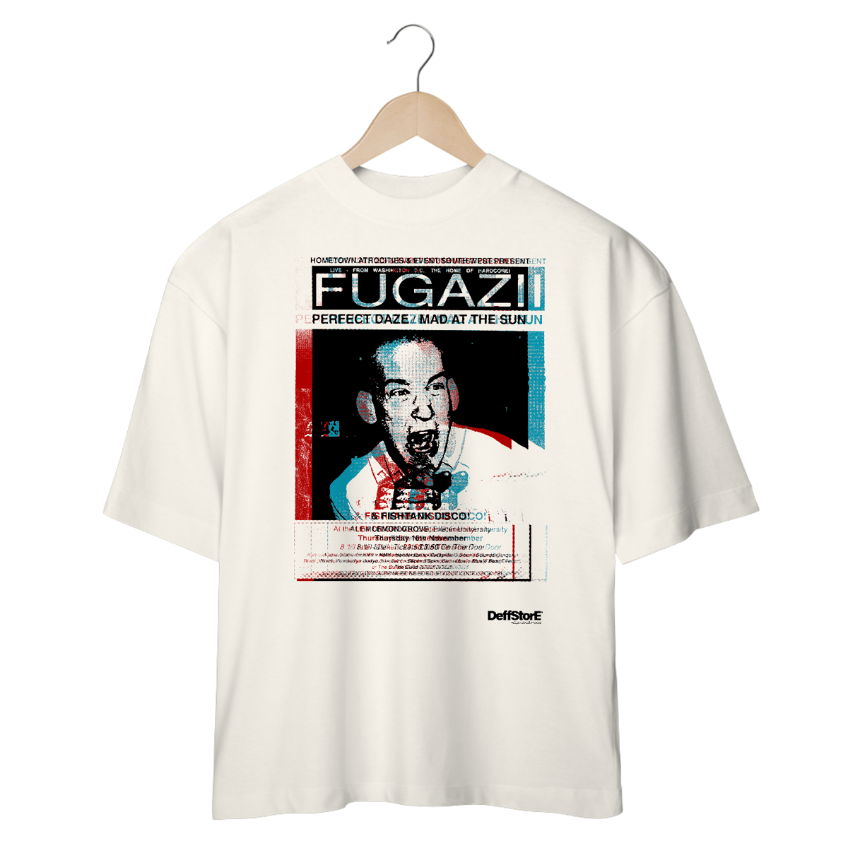 Nome do produto: FUGAZI - LIVE WASHINGTON OVERSIZED