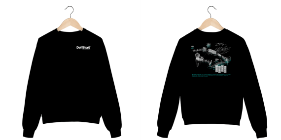 MOLETOM CUSTOM ( Todas as estampas disponíveis )