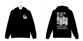 Nome do produtoBLACK FLAG - HOODIE