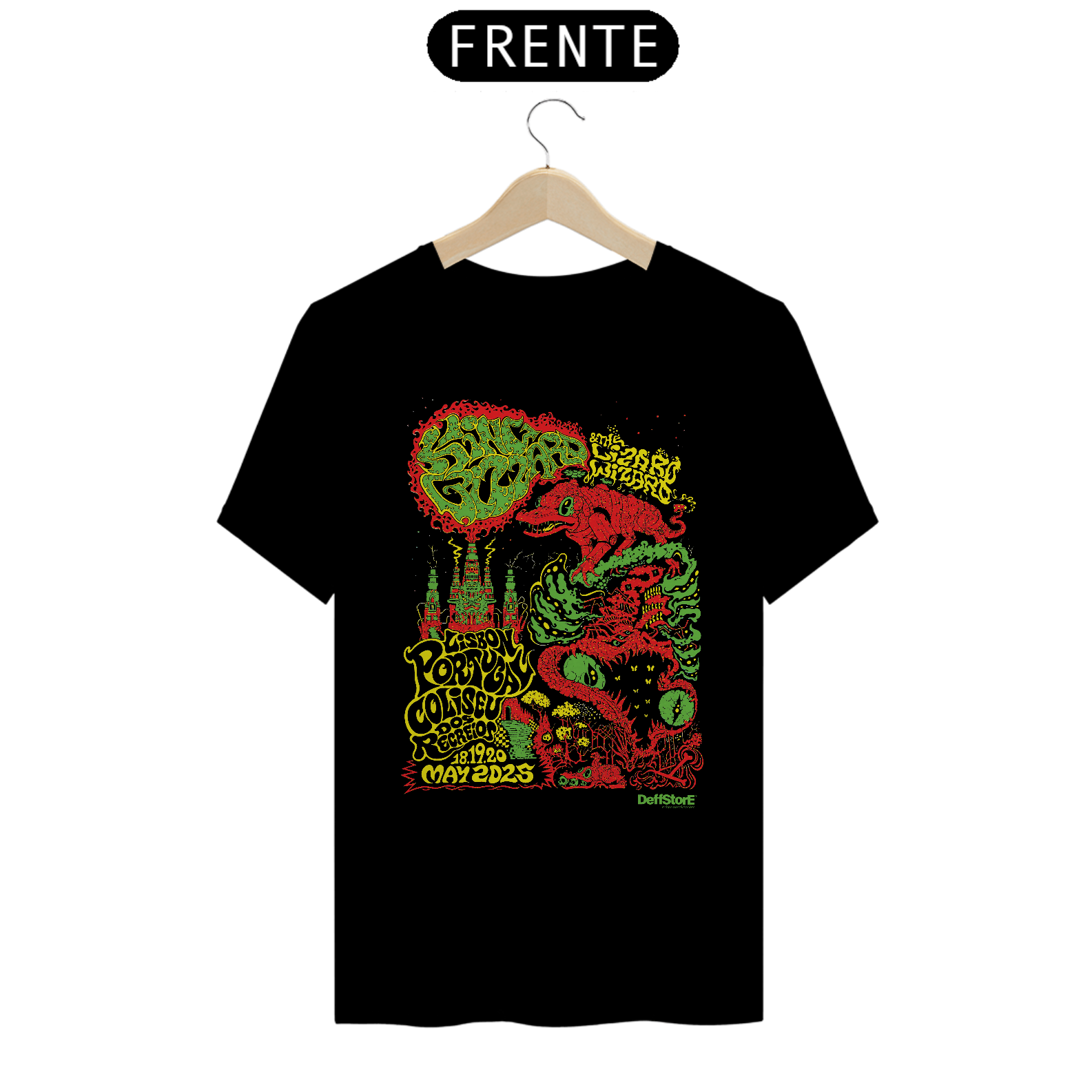 King Gizzard & The Lizard Wizard まとめ売り T-Shirt Prime KING GIZZARD & THE LIZARD WIZARD em DeffStorE