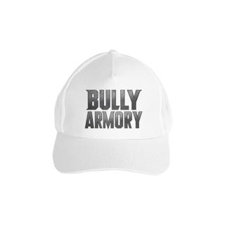 Nome do produto Boné Americano com tela Bully Armory Texto