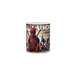 Caneca Bully Deadpool&Wolverine