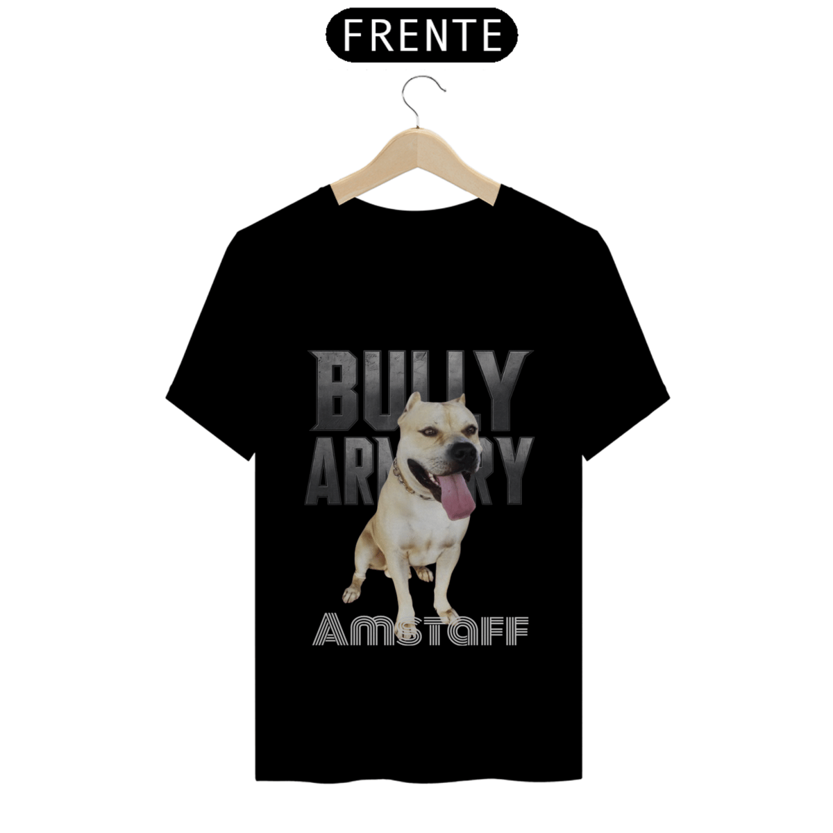 Nome do produto: T-Shirt Prime Amstaff Bacon