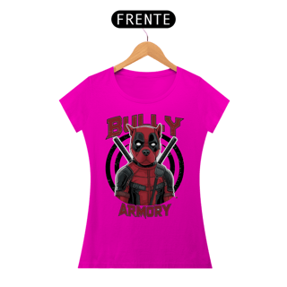 Nome do produto T-Shirt Quality Feminina Bully Deadpool
