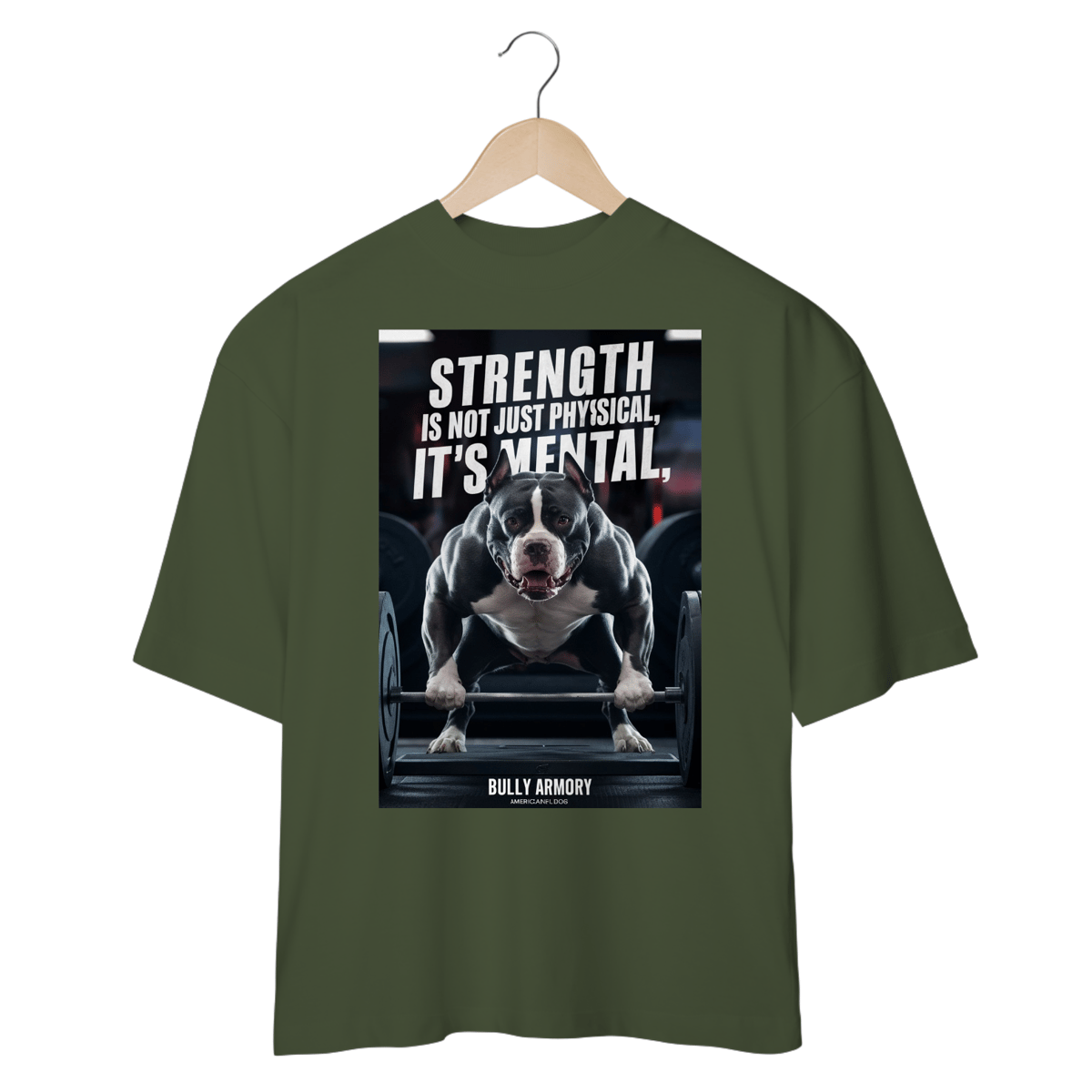 Nome do produto: Camiseta Oversized Bully Armory