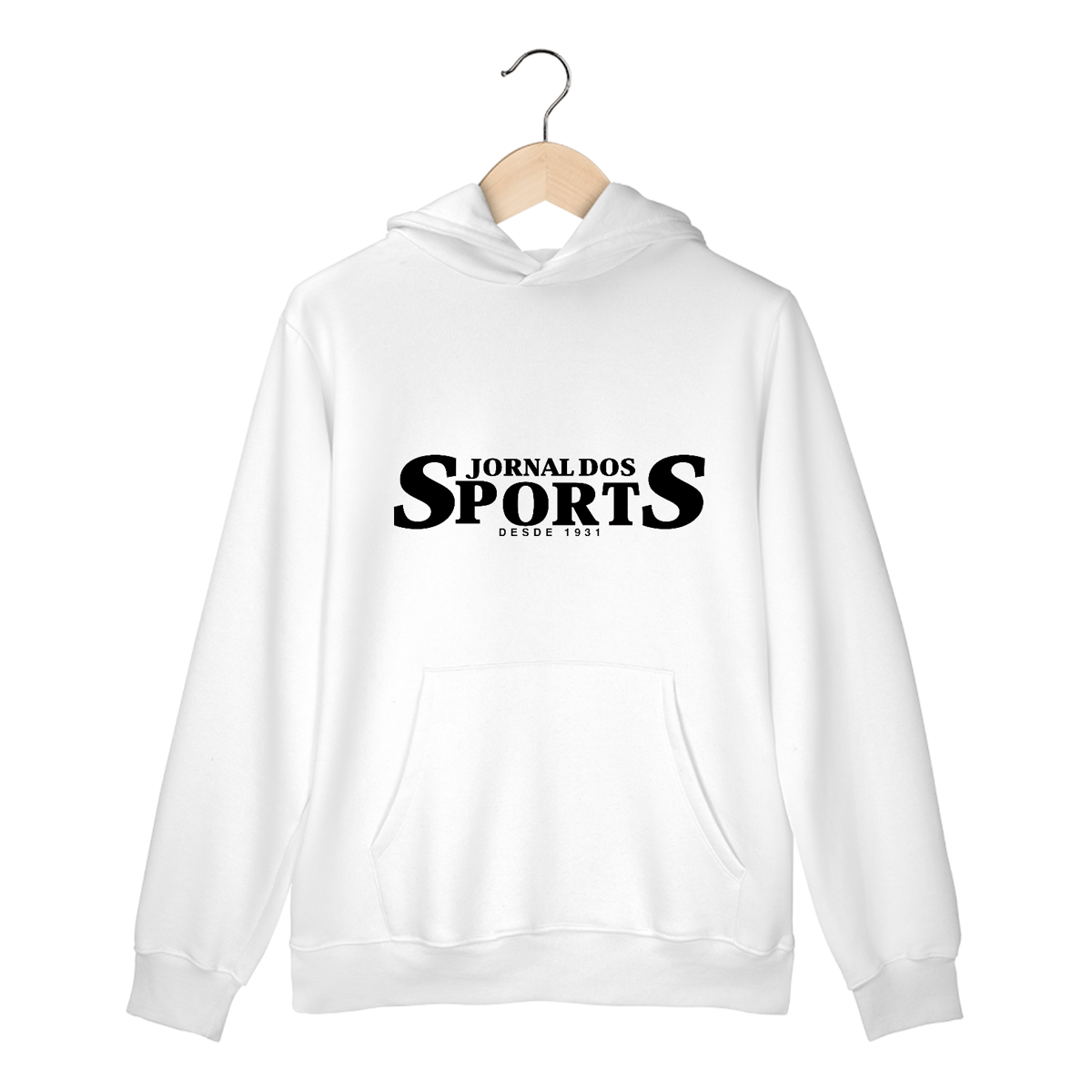 Nome do produto: MOLETON CANGURU JORNAL DOS SPORTS