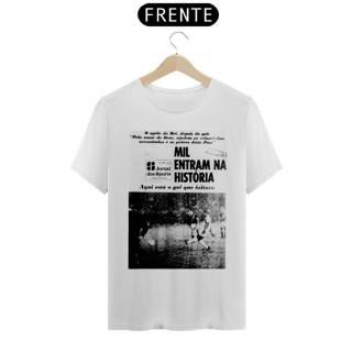 Nome do produto TSHIRT PELÉ MIL GOLS - CAPA JS