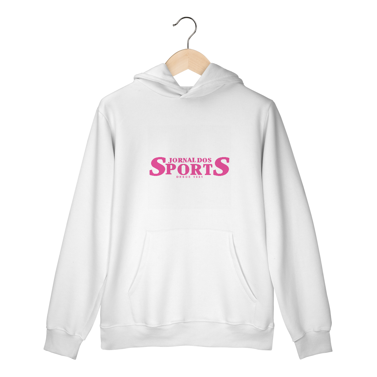 Nome do produto: MOLETON BRANCO JORNAL DOS SPORTS