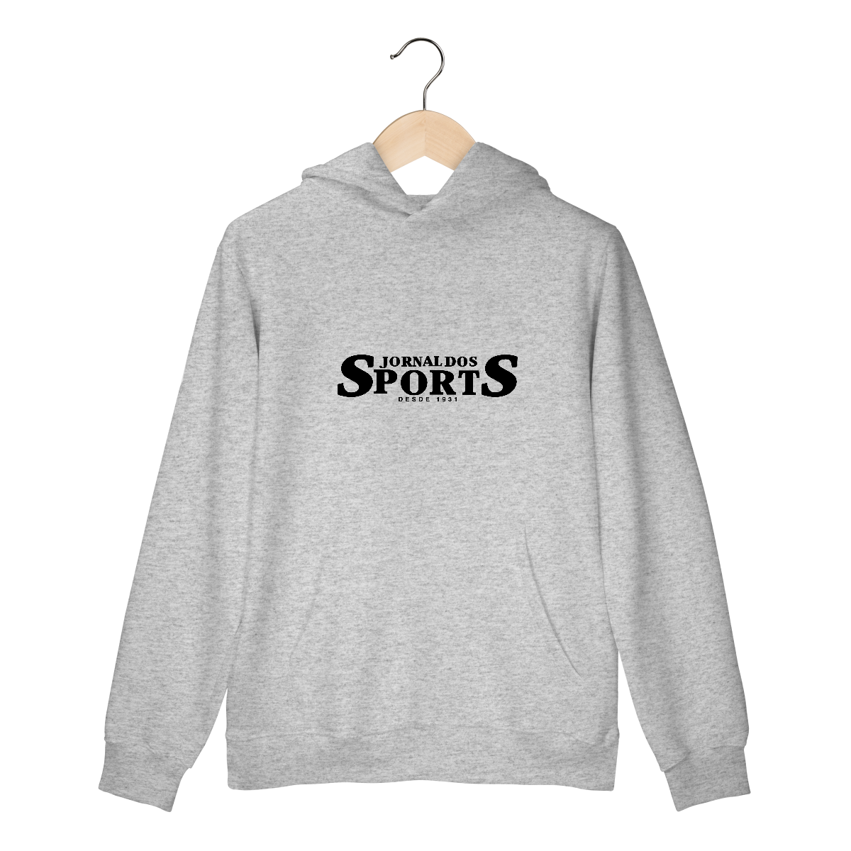 MOLETOM CINZA JORNAL DOS SPORTS