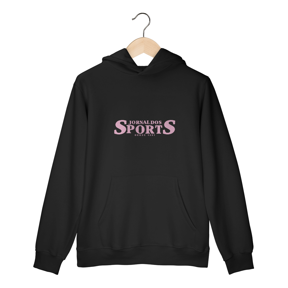 MOLETOM PRETO JORNAL DOS SPORTS