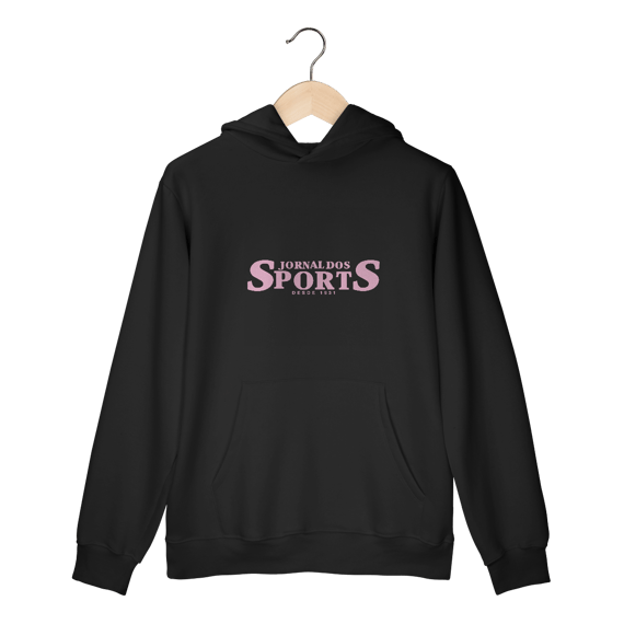 MOLETOM PRETO JORNAL DOS SPORTS