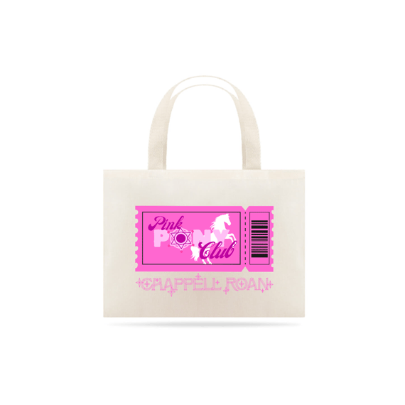 Ecobag Pink pony club