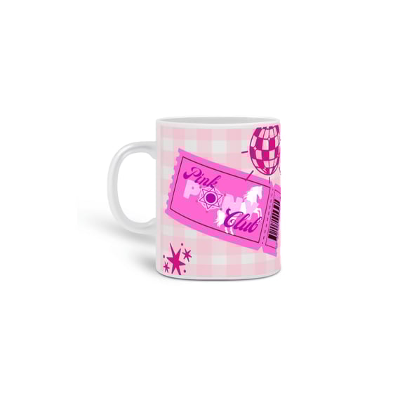 Caneca Pink Pony Club