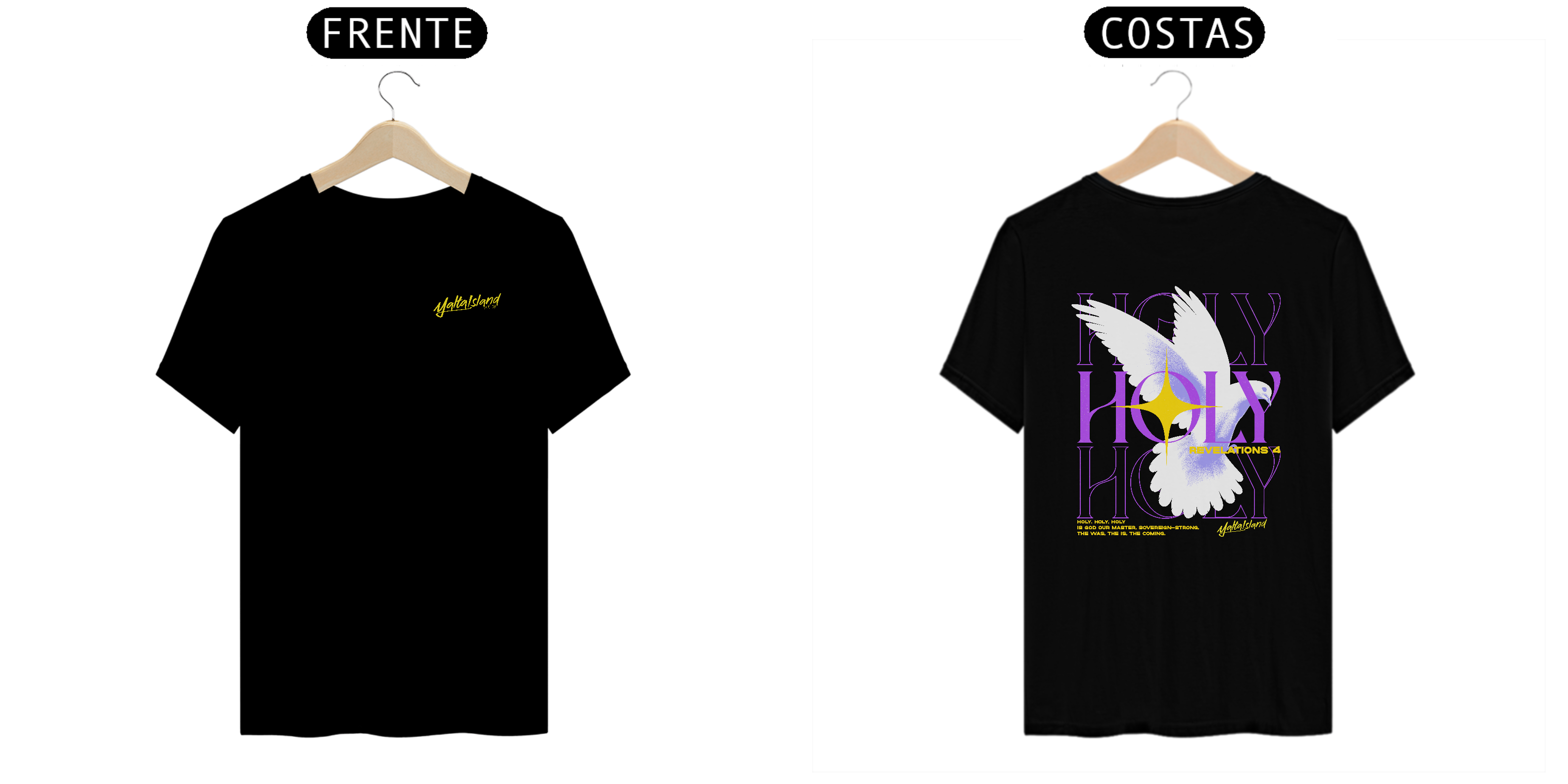 T-SHIRT QUALITY BACK | HOLY