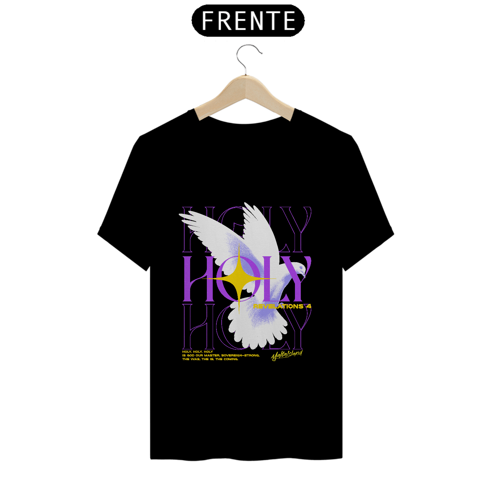 T-SHIRT QUALITY FRONT | HOLY