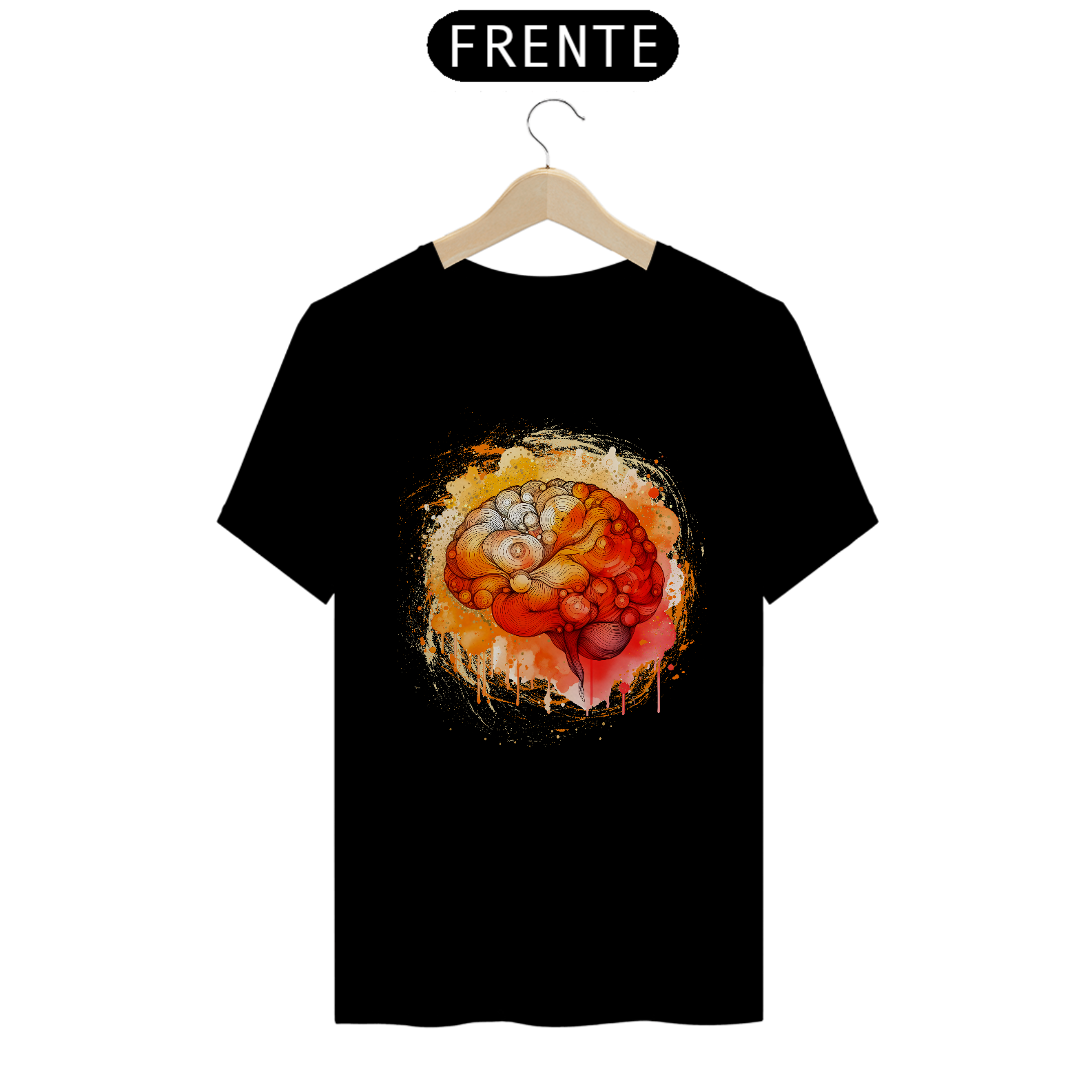 CAMISETA - CÉREBRO ART