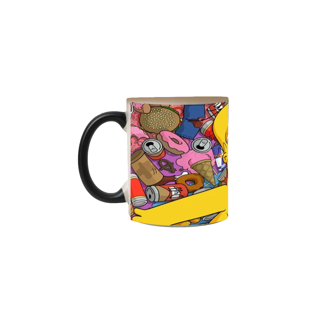 Caneca Magica Homer Simpson Bebado