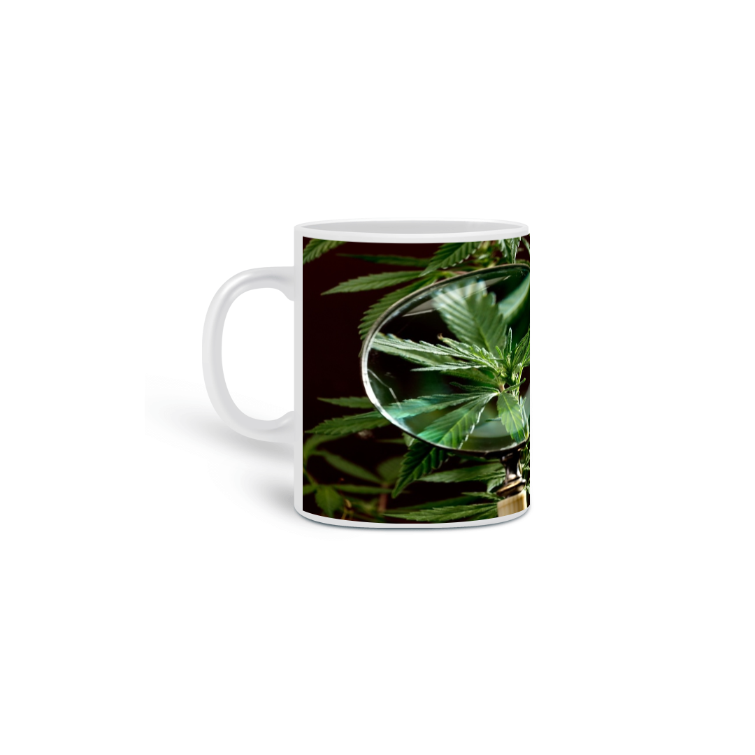 Caneca weed lupa