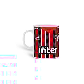 Nome do produto Caneca Sao paulo camiseta 10 Vermelha