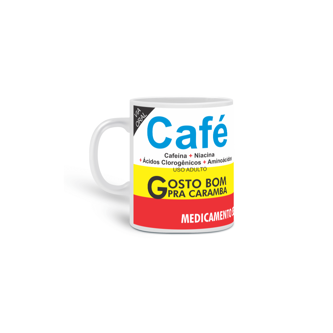 Caneca Remédio Café 