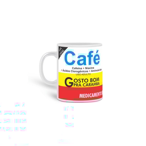 Caneca Remédio Café 