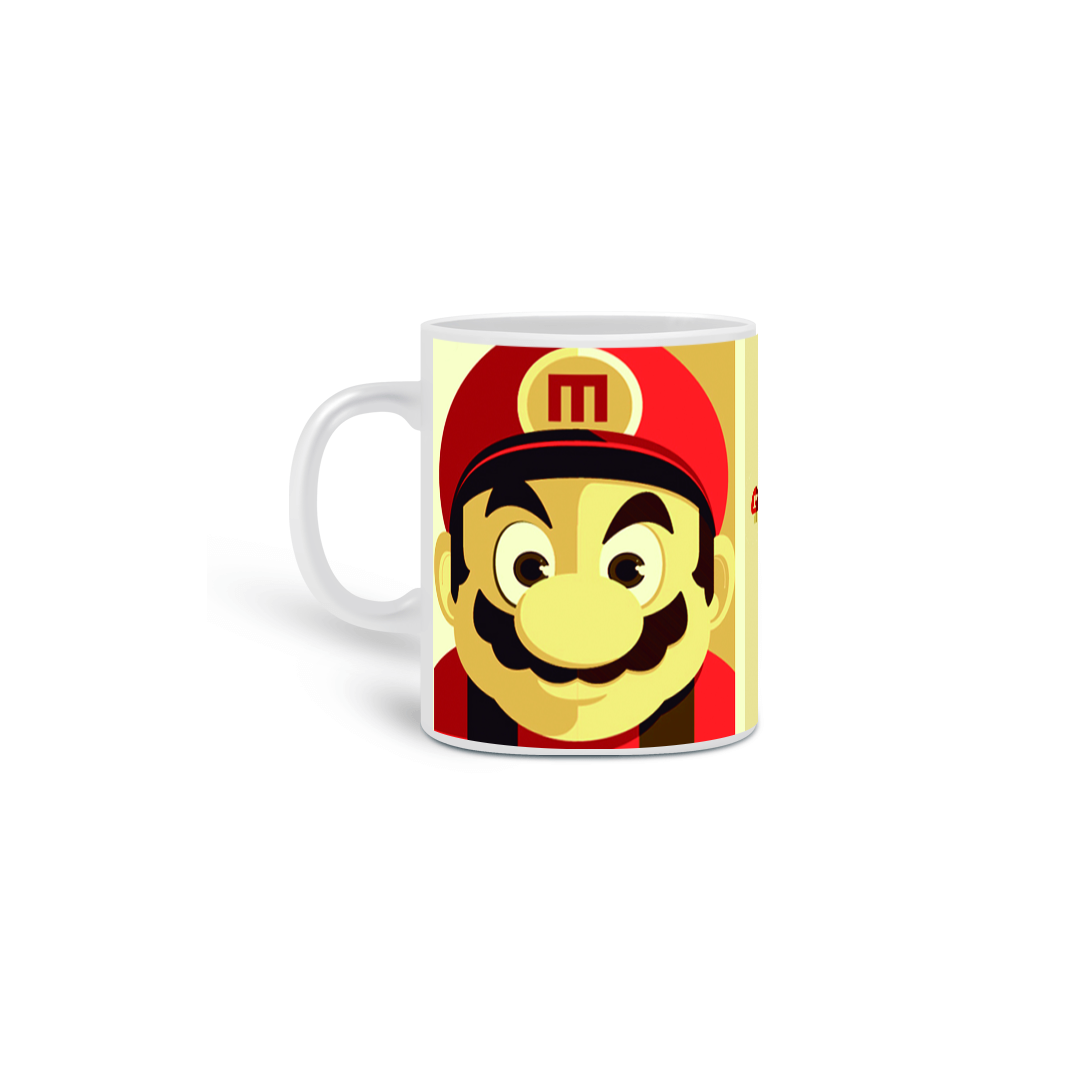 Caneca Super Mario