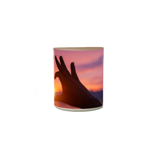 Nome do produto Caneca Magica Coração Love