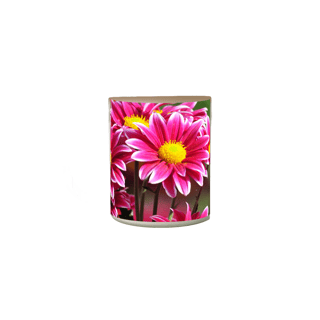 Nome do produto Caneca Magica Flor Rosa 