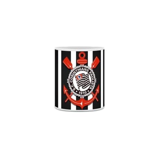 Nome do produto Caneca Corinthians preto e branco 