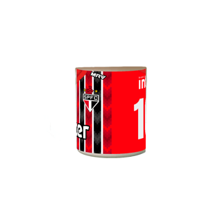 Nome do produto Caneca Magica Sao paulo camiseta 10 Vermelha