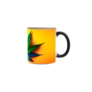 Nome do produto Caneca Mágica Weed Colorida 