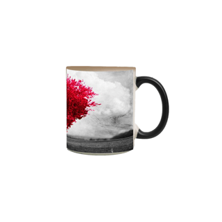 Nome do produto Caneca Magica Árvore do amor 