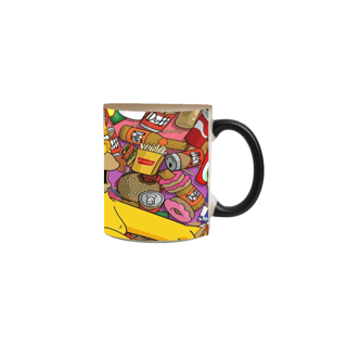Nome do produto Caneca Magica Homer Simpson Bebado