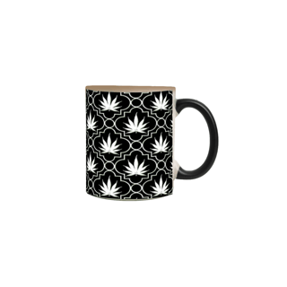 Nome do produto Caneca Magica Weed Black