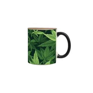 Nome do produto Caneca Magica weed folhas 