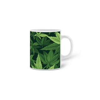 Nome do produto Caneca weed folhas 