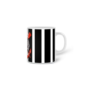 Nome do produto Caneca Corinthians preto e branco 