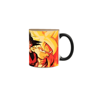 Nome do produto Caneca  Magica Dragon Ball Goku & Vegeta 