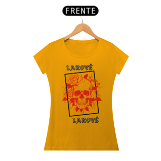 Nome do produto Baby Look Laroyê Caveira