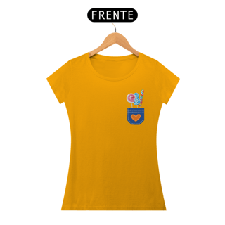 Nome do produto Baby Look Bolso de Pirulito